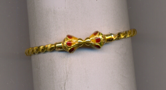 GOLD BANGLE PLAIN FANCY