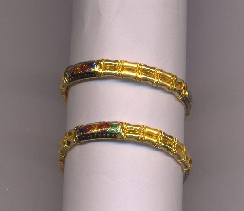 GOLD BANGLE PLAIN FANCY