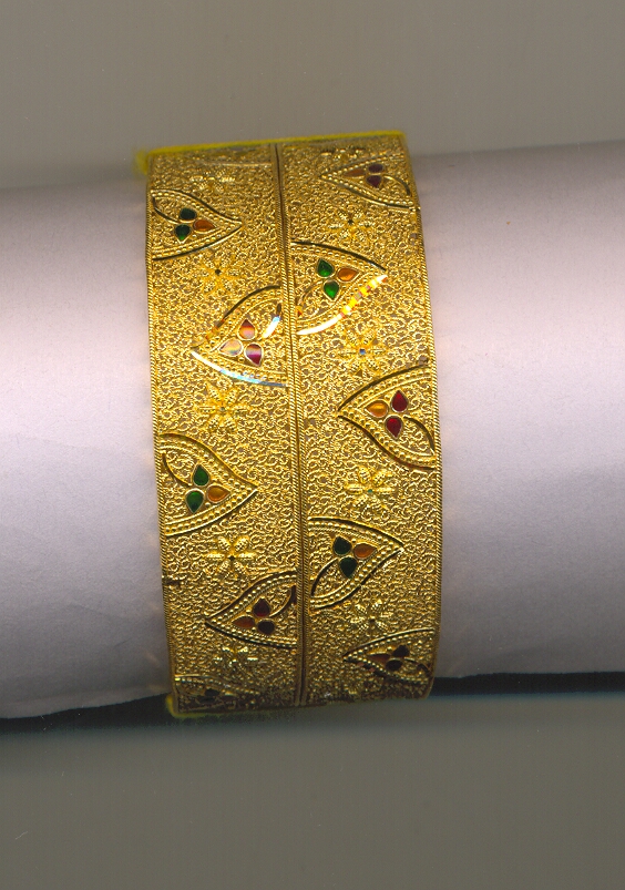 GOLD BANGLE PLAIN FANCY