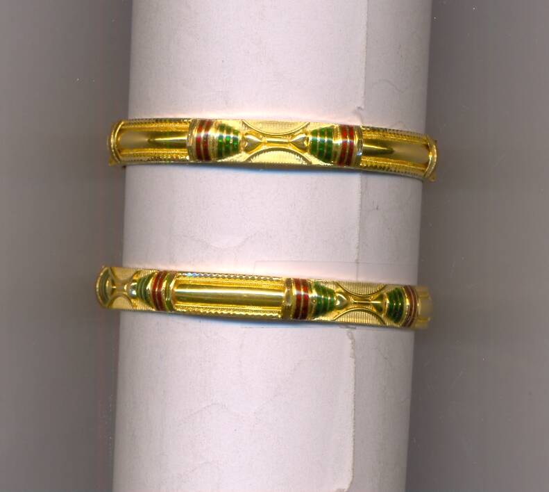 GOLD BANGLE PLAIN FANCY