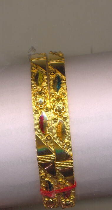 GOLD BANGLE PLAIN FANCY