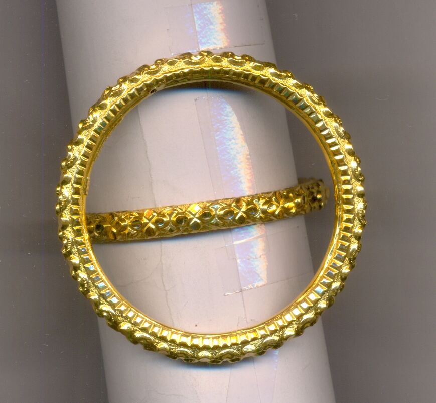 GOLD BANGLE PLAIN FANCY
