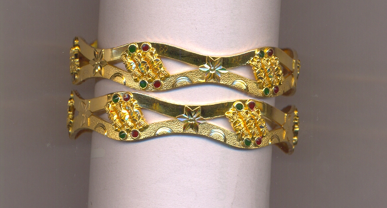 GOLD BANGLE PLAIN FANCY