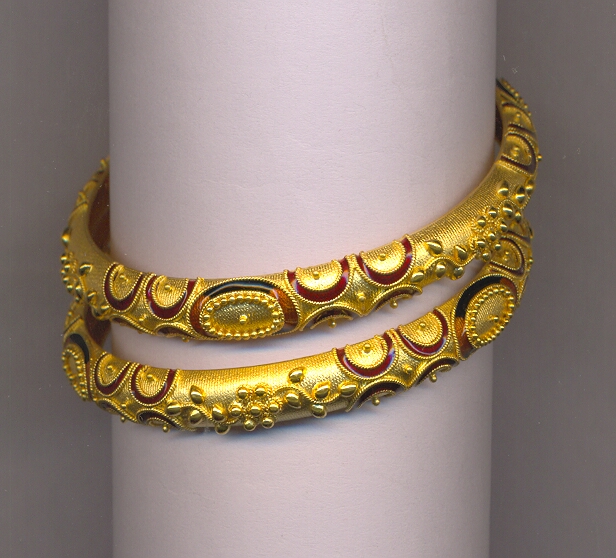GOLD BANGLE PLAIN FANCY