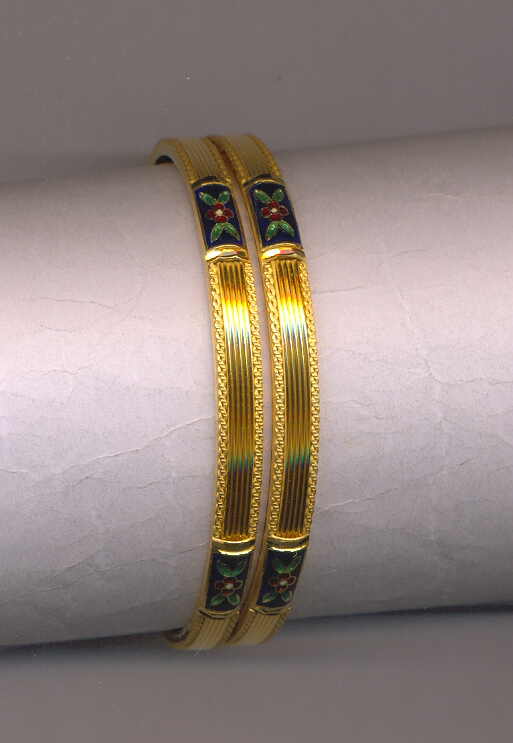 GOLD BANGLE PLAIN FANCY