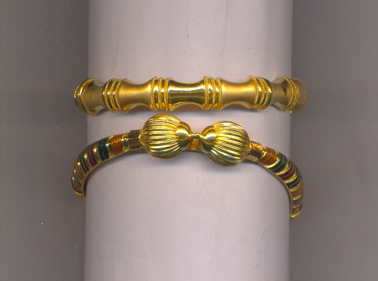 GOLD BANGLE PLAIN FANCY