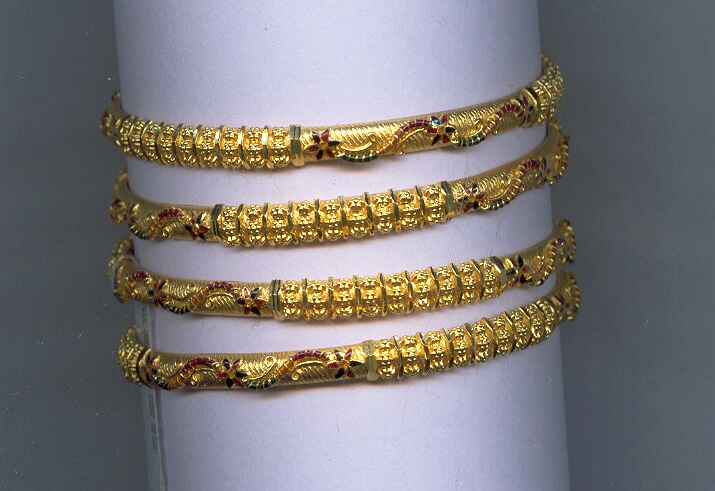 GOLD BANGLE PLAIN FANCY