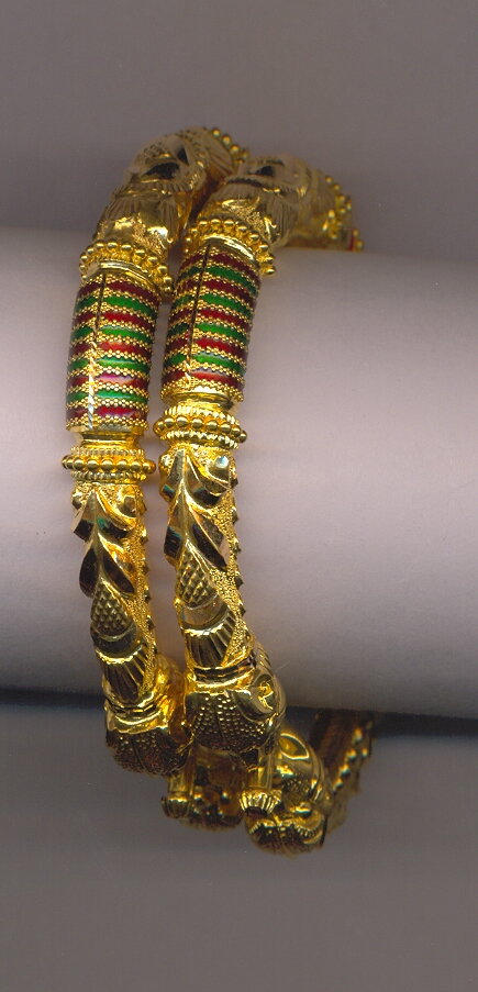 GOLD BANGLE PLAIN FANCY