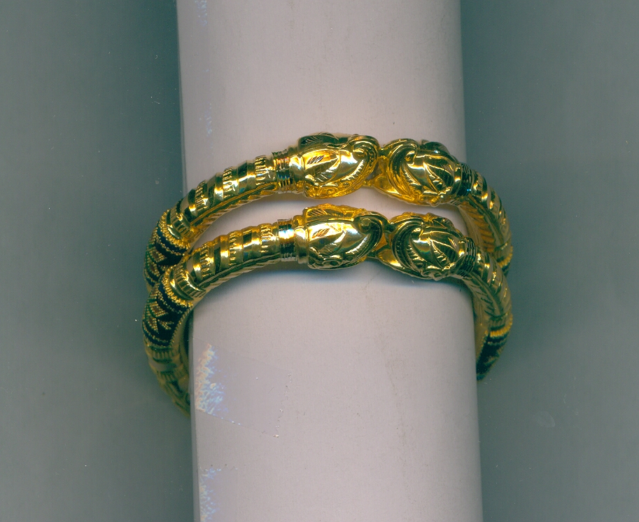 GOLD BANGLE PLAIN FANCY