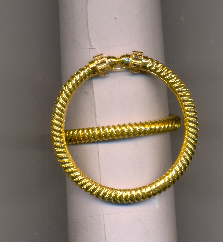 GOLD BANGLE PLAIN FANCY