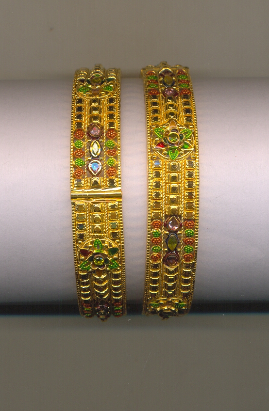 GOLD BANGLE PLAIN FANCY
