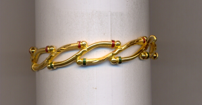GOLD BANGLE PLAIN FANCY