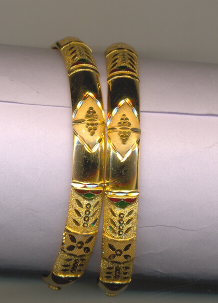 GOLD BANGLE PLAIN FANCY