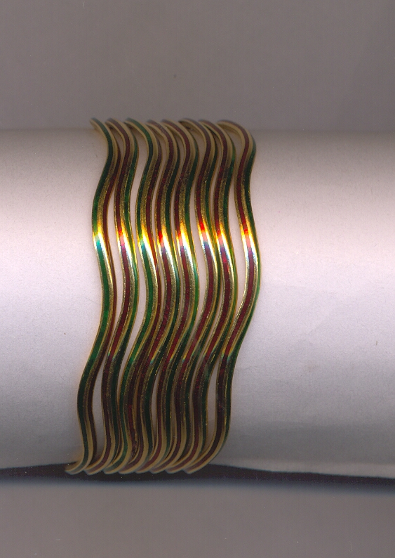 GOLD BANGLE PLAIN FANCY