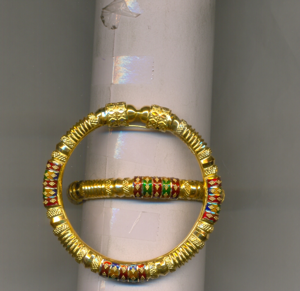 GOLD BANGLE PLAIN FANCY