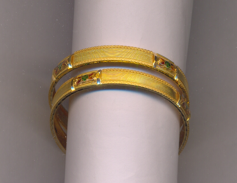GOLD BANGLE PLAIN FANCY