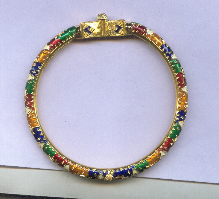 GOLD BANGLE PLAIN FANCY
