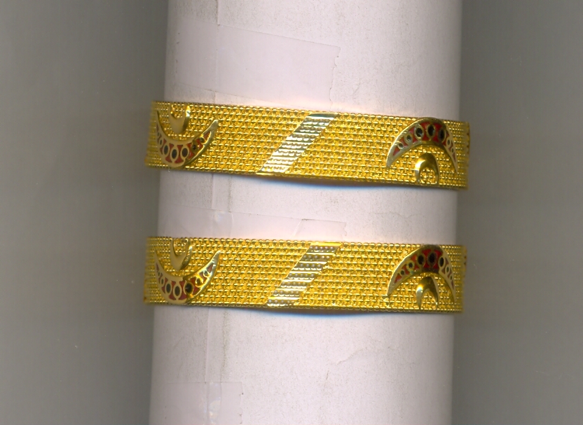 GOLD BANGLE PLAIN FANCY