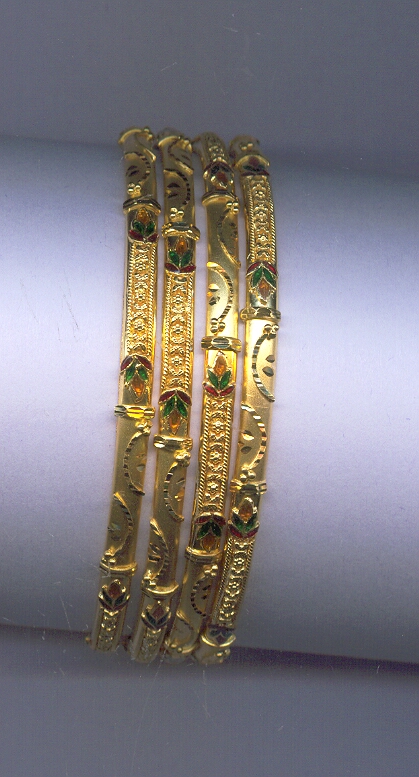 GOLD BANGLE PLAIN FANCY