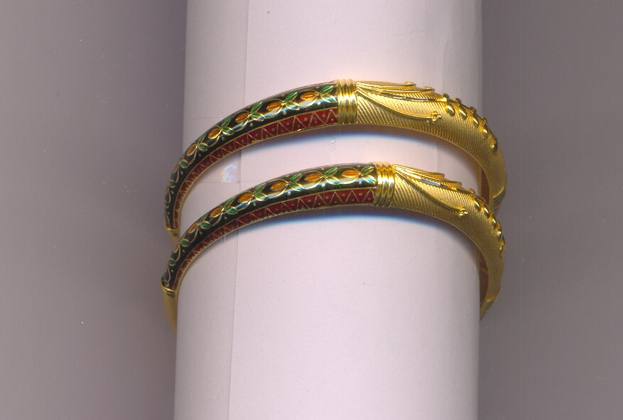 GOLD BANGLE PLAIN FANCY