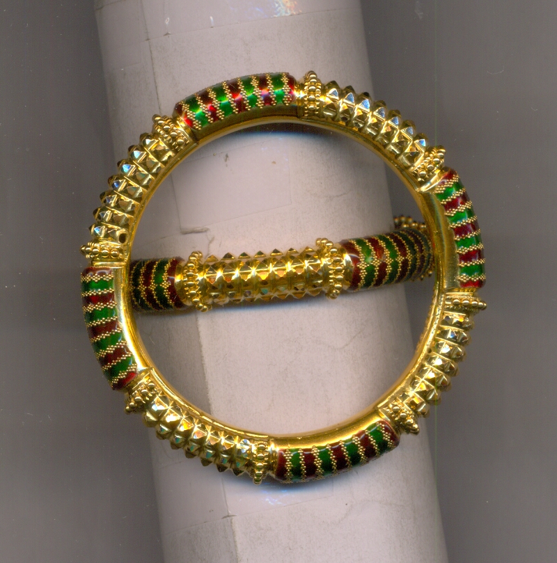 GOLD BANGLE PLAIN FANCY