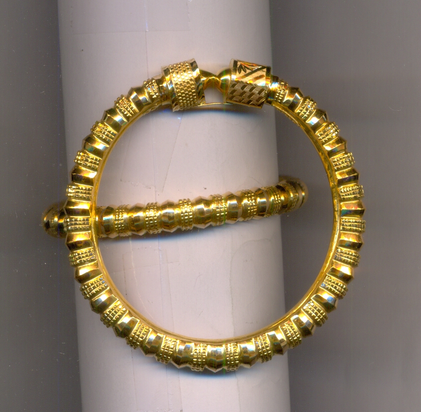 GOLD BANGLE PLAIN FANCY
