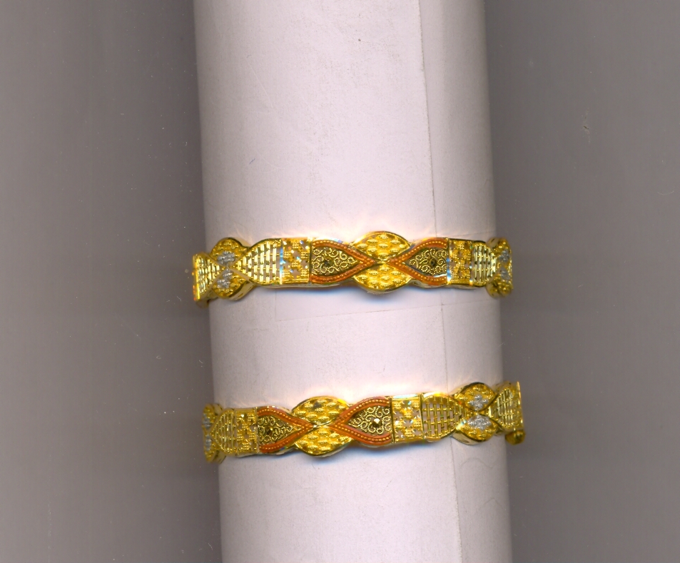 GOLD BANGLE PLAIN FANCY