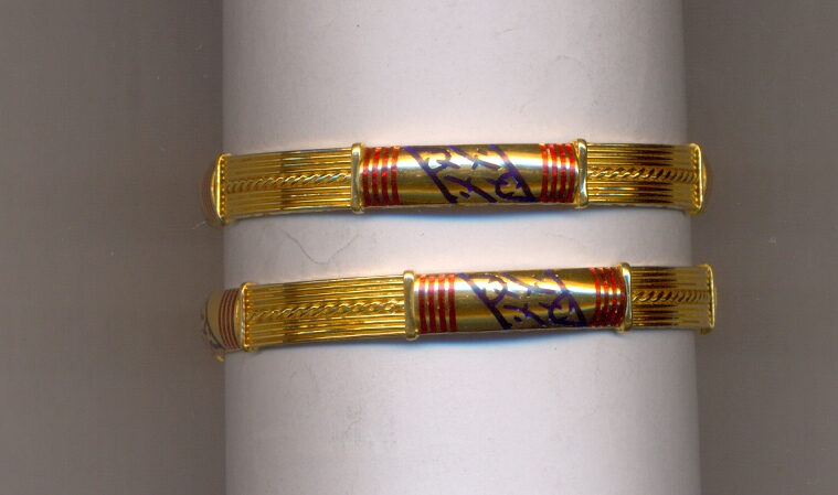 GOLD BANGLE PLAIN FANCY