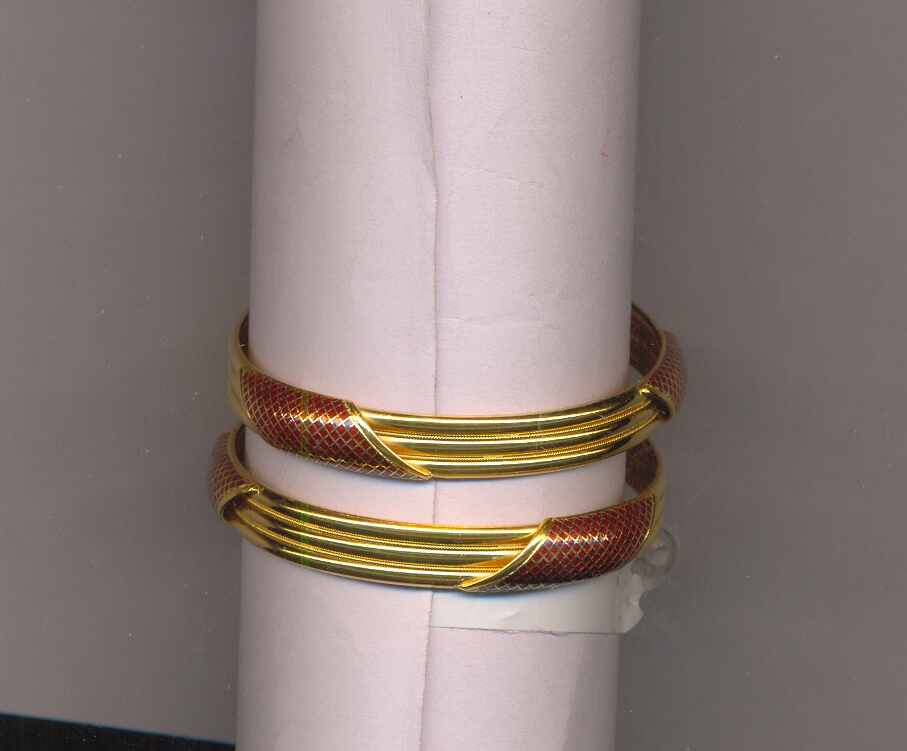 GOLD BANGLE PLAIN FANCY