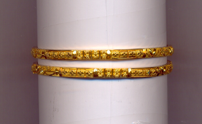 GOLD BANGLE PLAIN FANCY