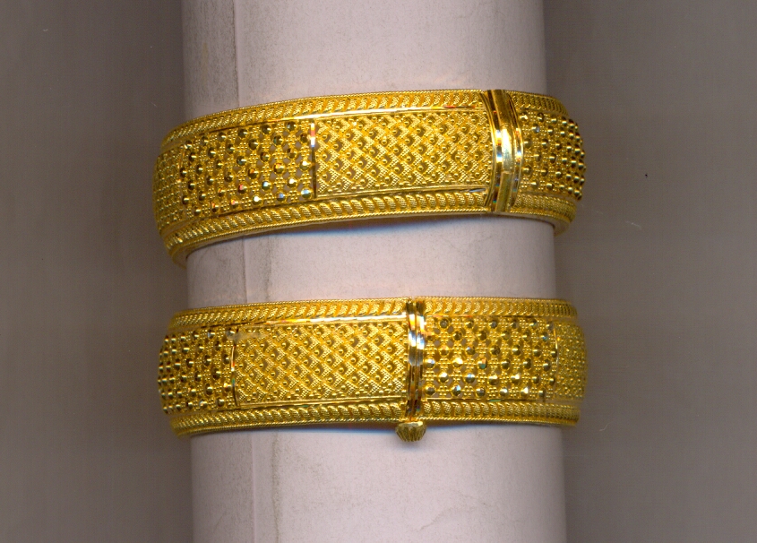 GOLD BANGLE PLAIN FANCY