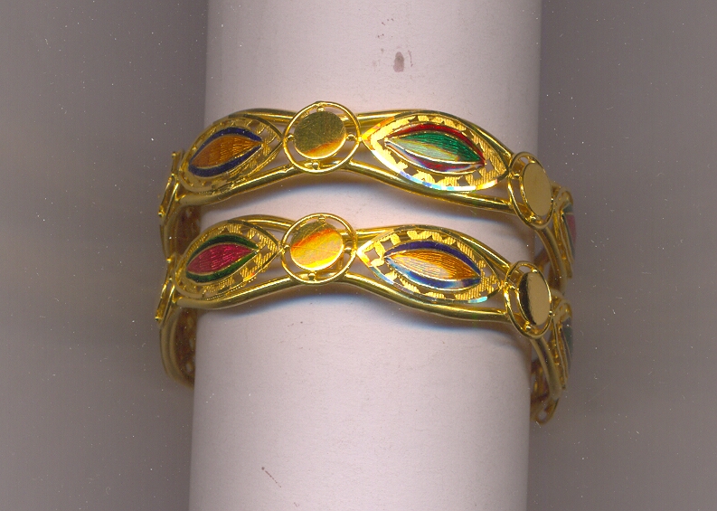 GOLD BANGLE PLAIN FANCY