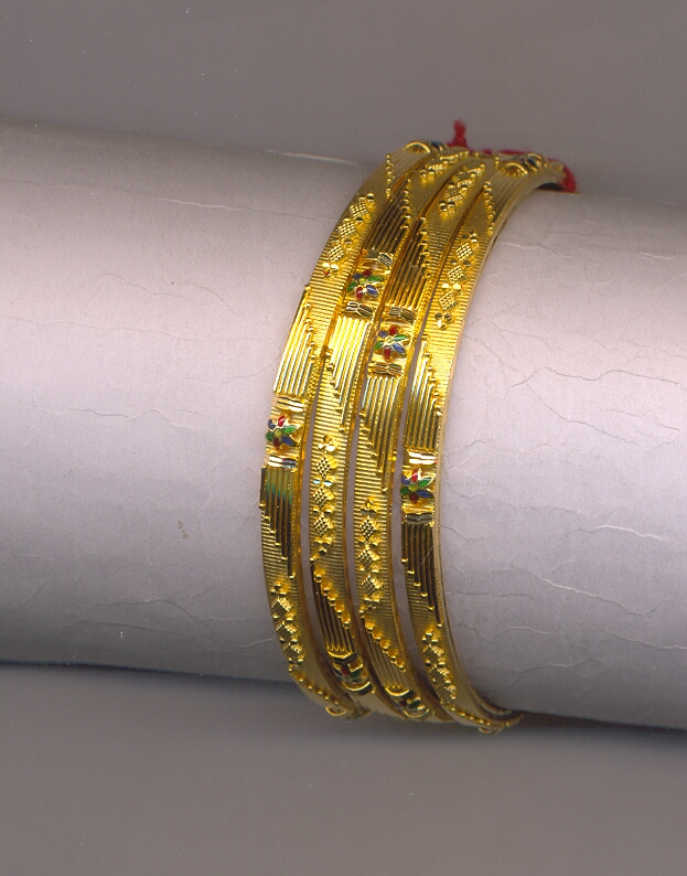 GOLD BANGLE PLAIN FANCY