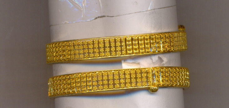 GOLD BANGLE PLAIN FANCY