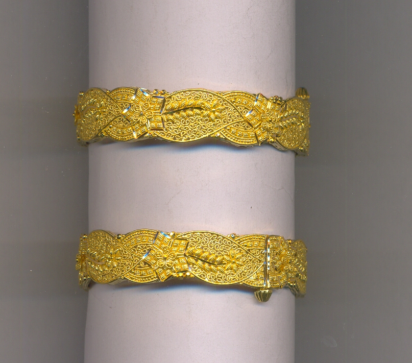 GOLD BANGLE PLAIN FANCY