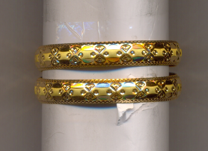 GOLD BANGLE PLAIN FANCY