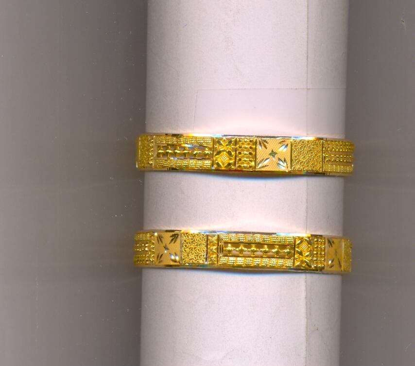 GOLD BANGLE PLAIN FANCY