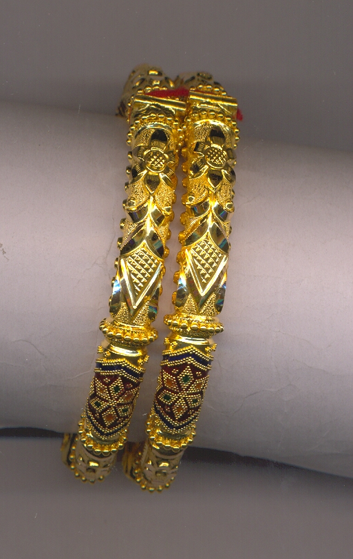 GOLD BANGLE PLAIN FANCY