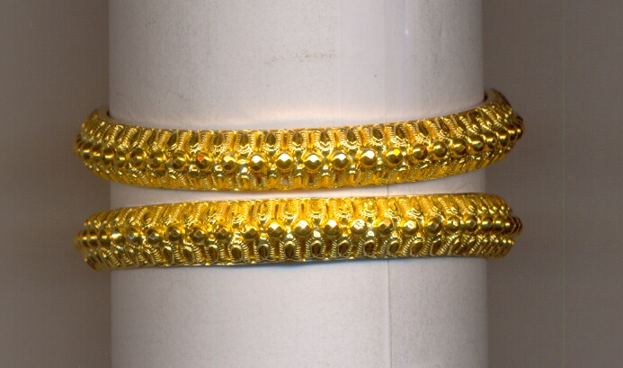 GOLD BANGLE PLAIN FANCY