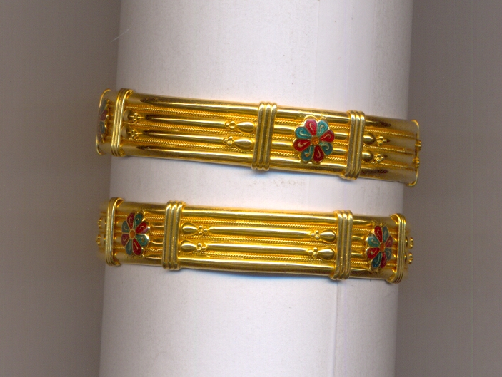 GOLD BANGLE PLAIN FANCY