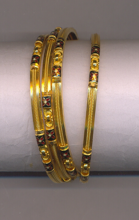 GOLD BANGLE PLAIN FANCY