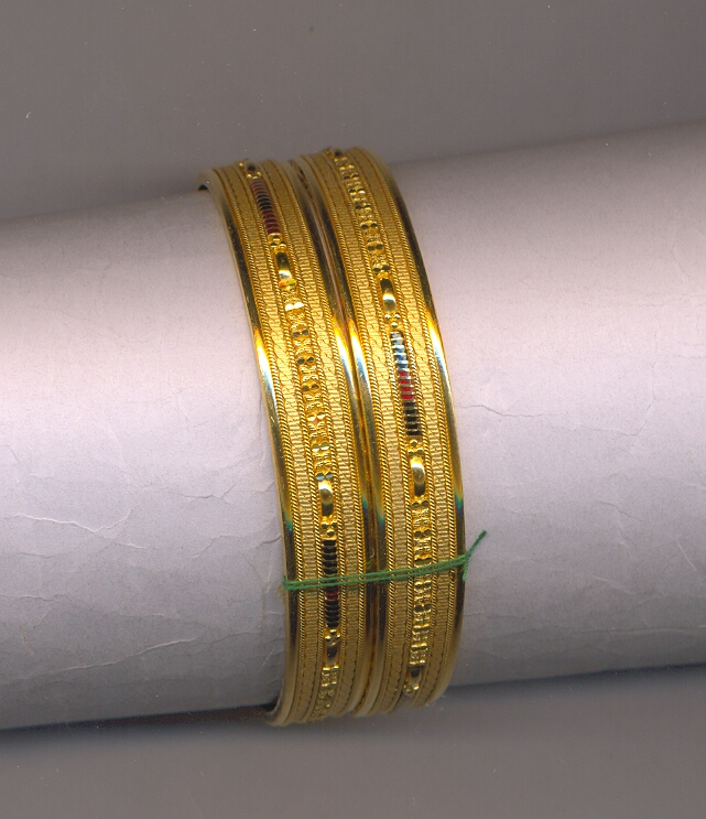 GOLD BANGLE PLAIN FANCY