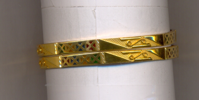 GOLD BANGLE PLAIN FANCY