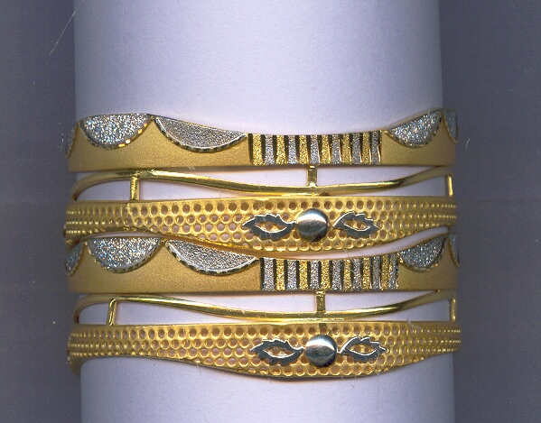 GOLD BANGLE PLAIN FANCY