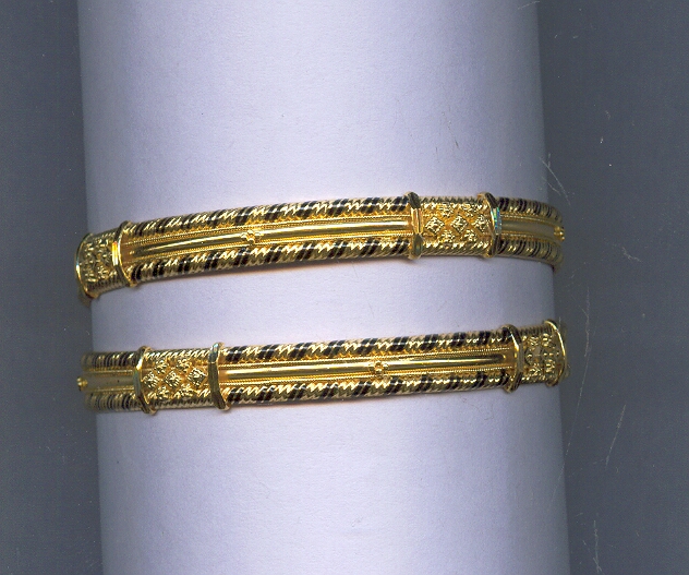 GOLD BANGLE PLAIN FANCY