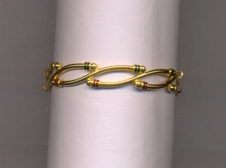 GOLD BANGLE PLAIN FANCY