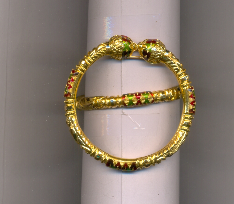 GOLD BANGLE PLAIN FANCY