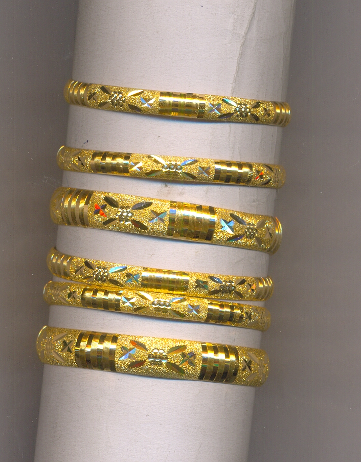 GOLD BANGLE PLAIN FANCY