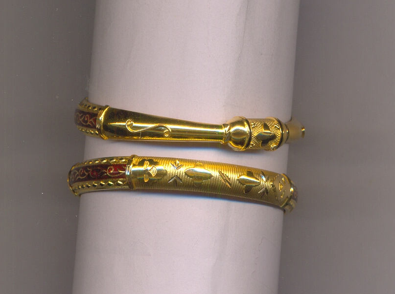 GOLD BANGLE PLAIN FANCY
