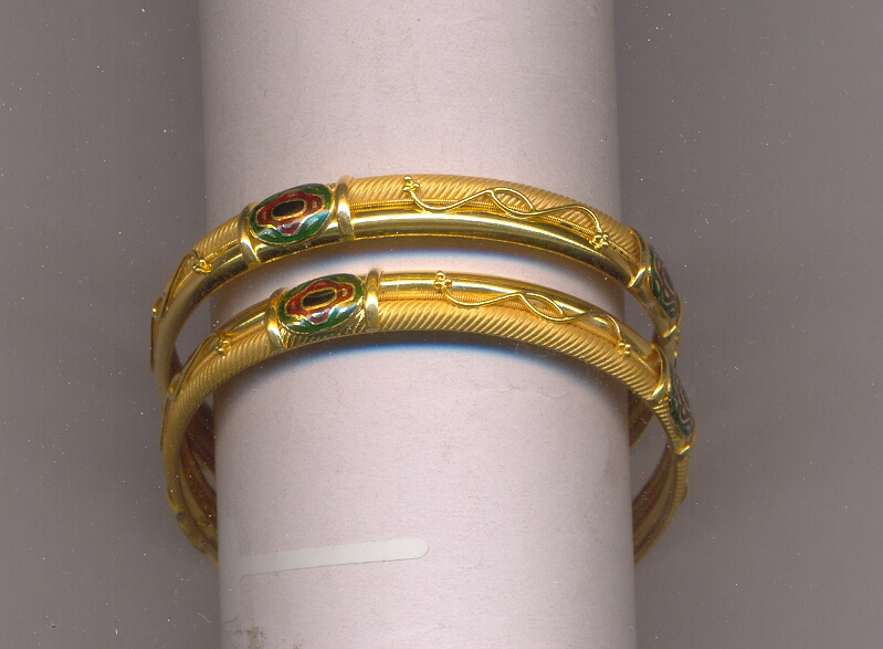 GOLD BANGLE PLAIN FANCY